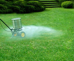 Lime-spreading Lawn Care 